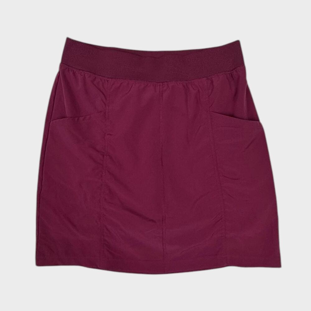RBX Active Women's Medium Ruched Fashion Tennis/Golf Skort Plum